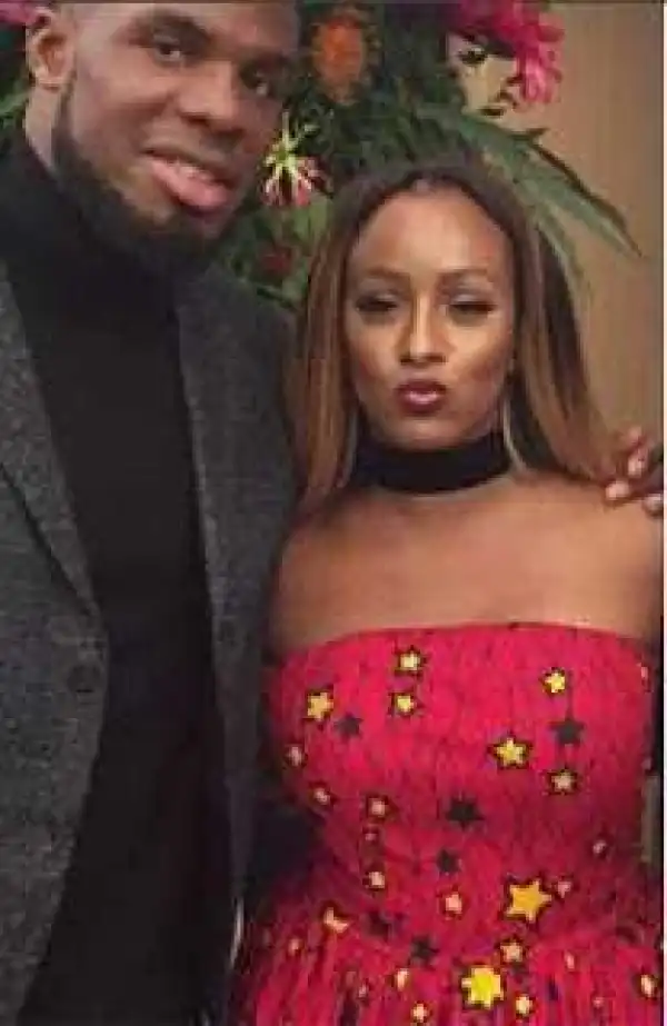 DJ Cuppy And Bae Show Off PDA As They Both Take The Kissing To The Public [Photos]